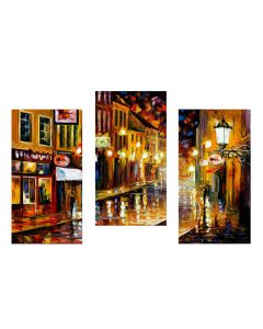 LIGHTS OF THE OLD TOWN - SET OF 3